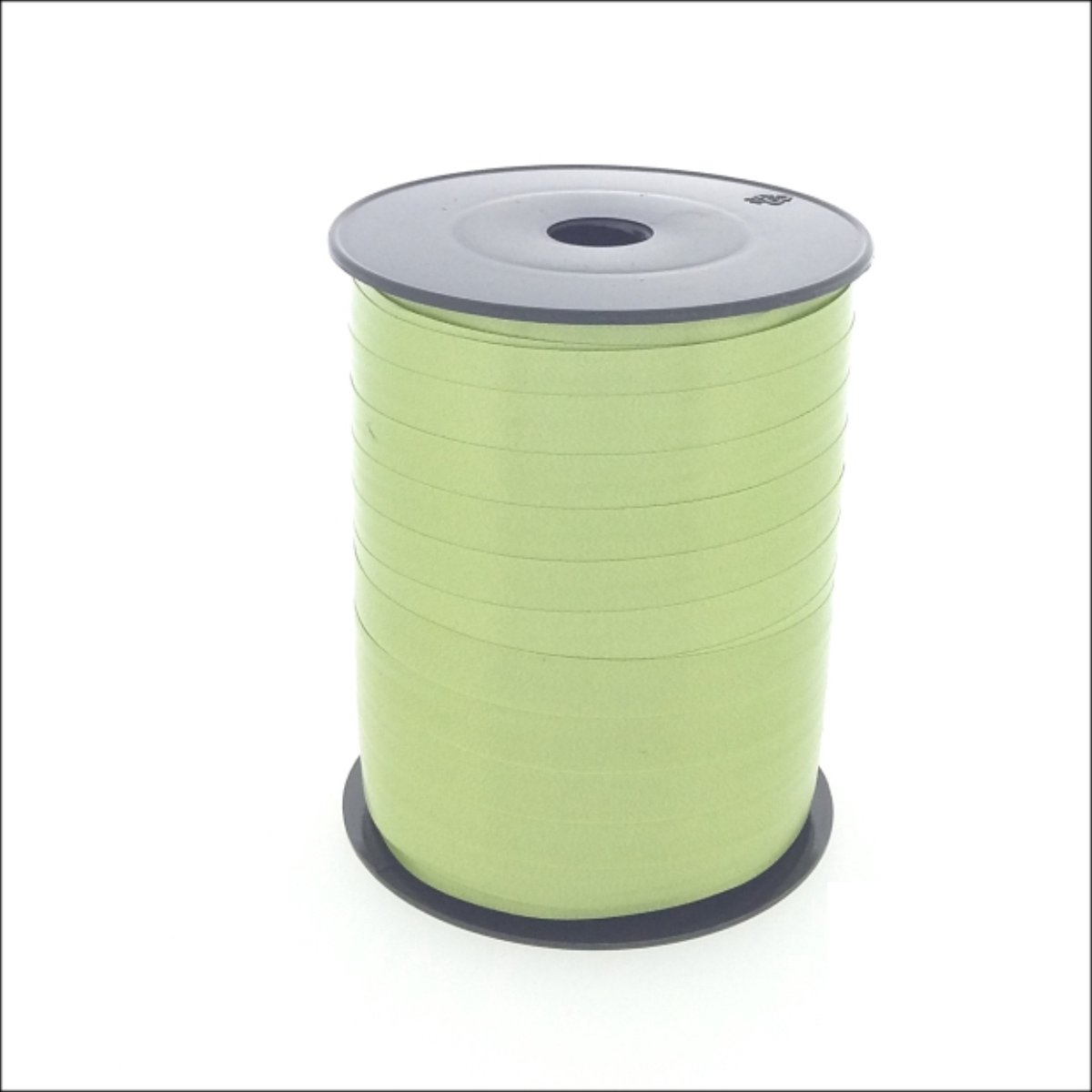 Krullint | cadeaulint | verpakkingslint | JADE GROEN – rol van 10mm x 250 meter